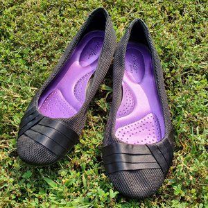 Dexflex Sport Flats Black EUC